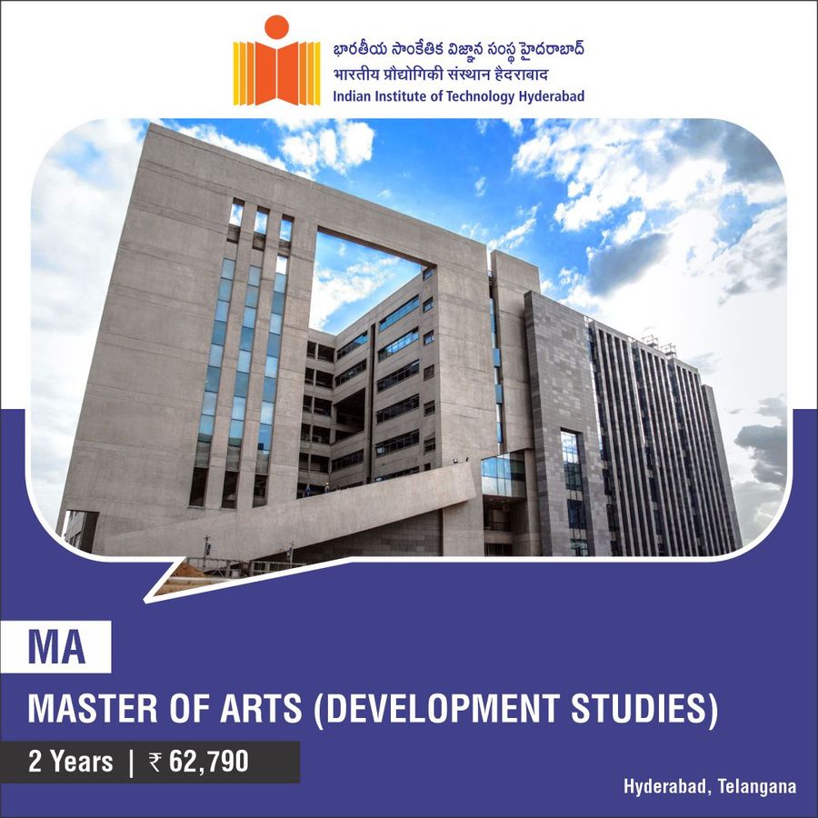M.A at Indian Institute of Technology, Hyderabad, Hyderabad